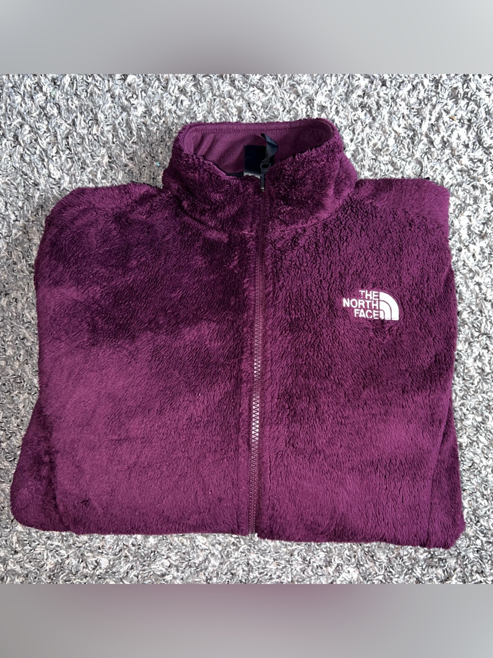 The North Face Women’s Plush Fleece Jacket - Deep Plum